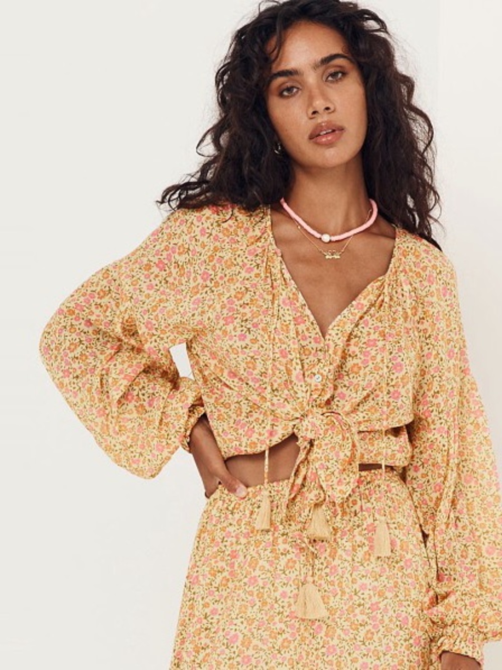 Spell Rae Blouse Daisy Yellow
